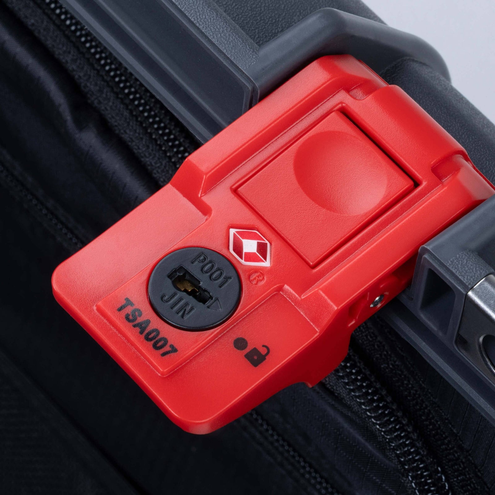 Pelican Air TSA Locking Latches, Red, Push-Button (Set of 2 with Keys) ColorCase 