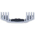 Pelican Rubber Overmolded Replacement Handle, Large, Silver (4-Prong) ColorCase 
