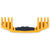 Pelican Rubber Overmolded Replacement Handle, Large, Yellow (4-Prong) ColorCase 
