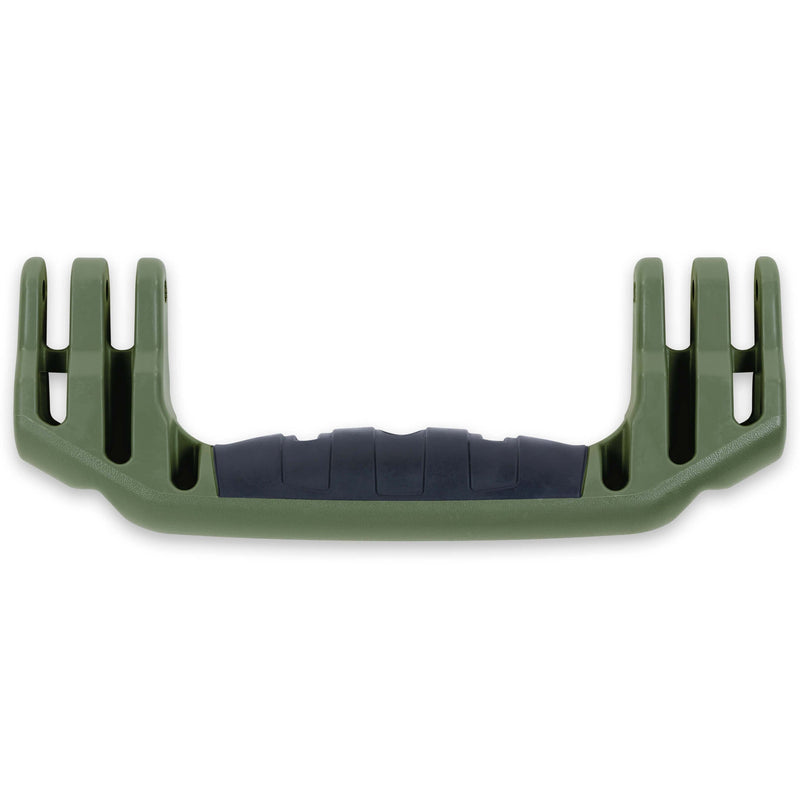Pelican Rubber Overmolded Replacement Handle, Medium, OD Green (3-Prong) ColorCase 