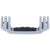 Pelican Rubber Overmolded Replacement Handle, Medium, Silver (3-Prong) ColorCase 
