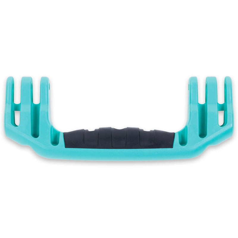 Pelican Rubber Overmolded Replacement Handle, Medium, Teal (3-Prong) ColorCase 