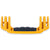 Pelican Rubber Overmolded Replacement Handle, Medium, Yellow (3-Prong) ColorCase 