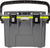 Pelican 14QT Personal Cooler Dark Gray / Green ColorCase 14Q-1-DKGRYEGRN