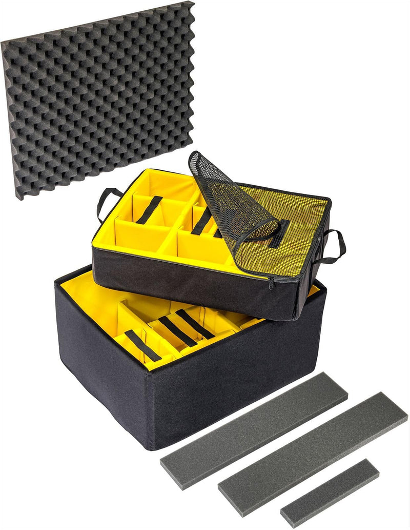 Pelican 1637 Air Microfiber Padded Dividers, Yellow ColorCase 