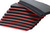 Pelican 0450 Gen1 Tool Foam Kit, 10 Black Foam Pieces, 9 Red Bottom Foam Pieces ColorCase