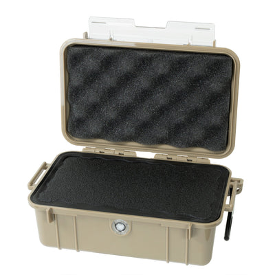 Pelican 1050 Case, Desert Tan Solid Foam ColorCase 010500-0002-310-310