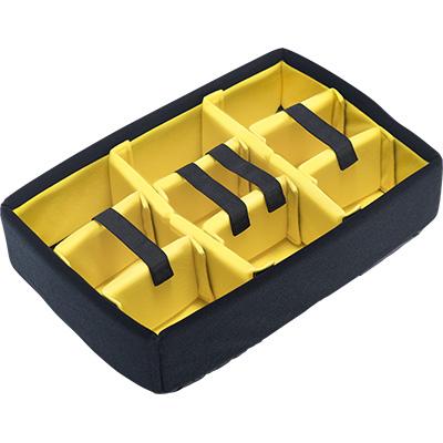 Yellow Pelican 1500 Padded dividers and lid foam. ColorCase 