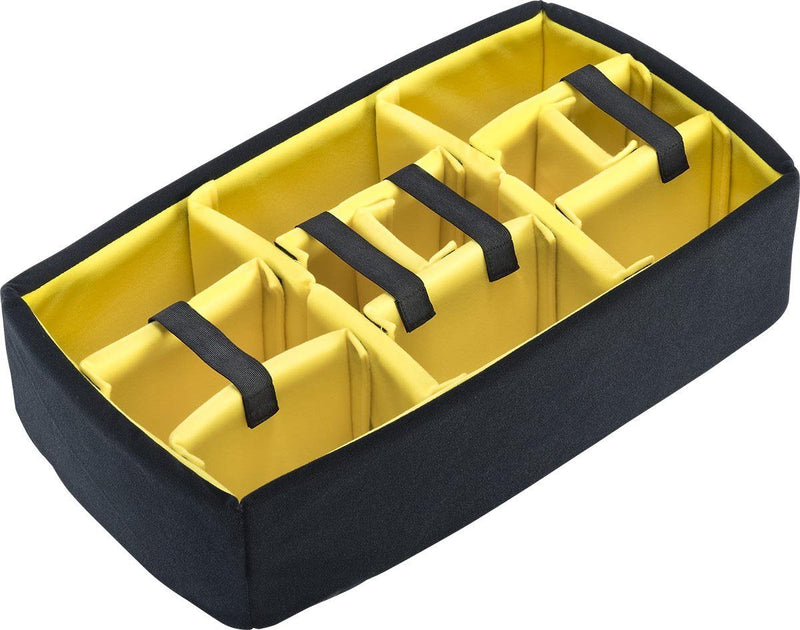 Yellow Pelican 1535 Padded dividers and lid foam. ColorCase 