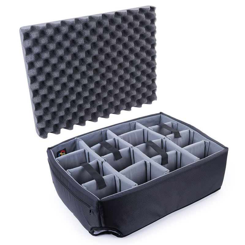 Pelican 1610 Microfiber Padded Dividers, Gray ColorCase 