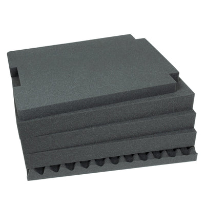 Pelican 1610 Replacement Foam 5-Piece Solid Foam Complete Set ColorCase 1610-FS-SLD