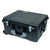 Pelican 1610 Case, Black with Silver Handles and Latches ColorCase 