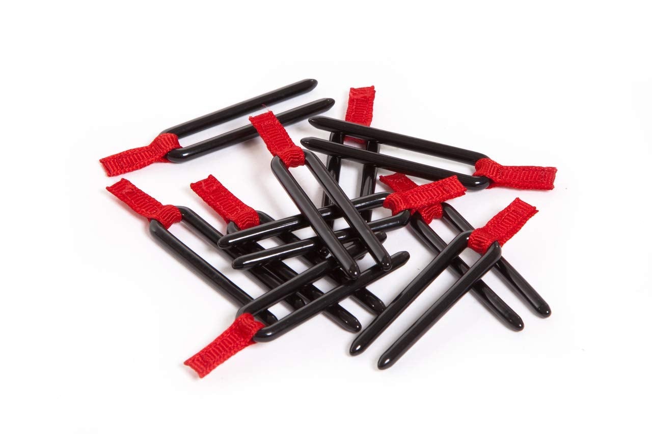 Pelican 1610 TrekPak Parts Kit, Pack of 2 Divider Strips, 10 Pins & 10 Red Pull Tabs ColorCase 