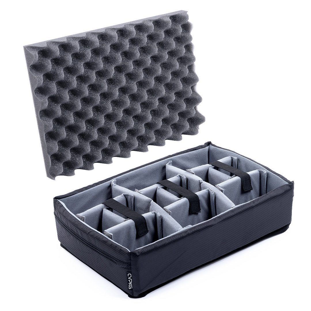 Pelican 1400 Microfiber Padded Dividers, Gray ColorCase 