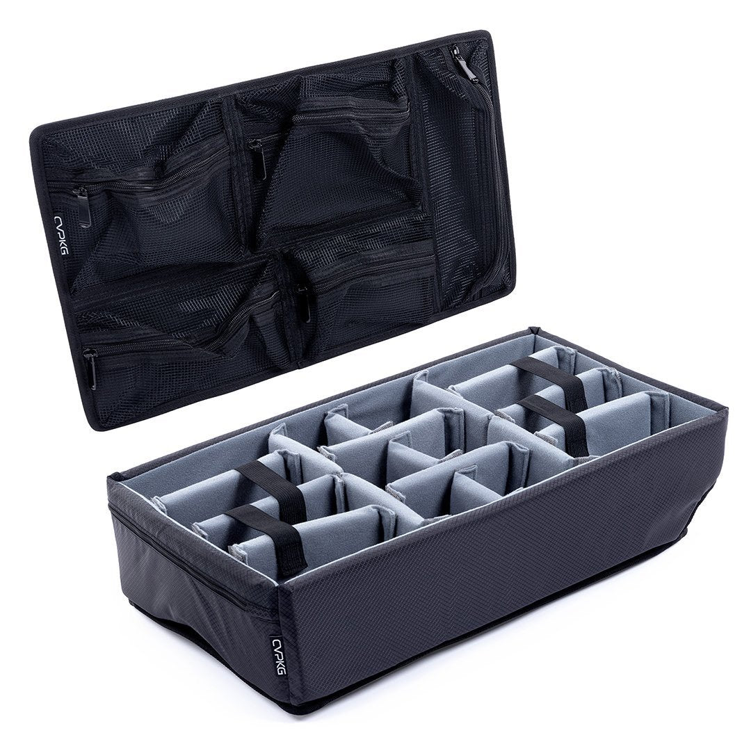 Pelican 1510 Microfiber Padded Dividers by CVPKG, Gray CVPKG Mesh Lid Organizer ColorCase 1510D-0170