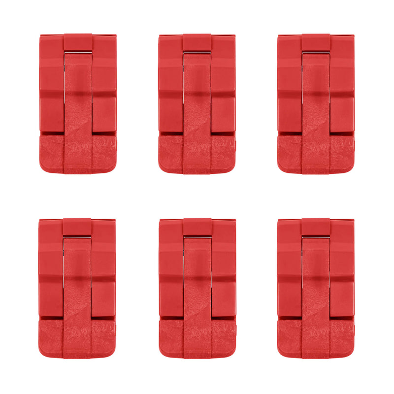 Pelican 0340 Replacement Latches, Red (Set of 6) ColorCase 