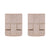 Pelican 0450 Replacement Side Latches, Desert Tan (Set of 2) ColorCase 