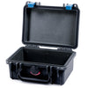 Pelican 1120 Case, Black with Blue Latches None (Case Only) ColorCase 011200-0000-110-120