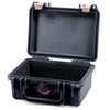 Pelican 1120 Case, Black with Desert Tan Latches None (Case Only) ColorCase 011200-0000-110-310