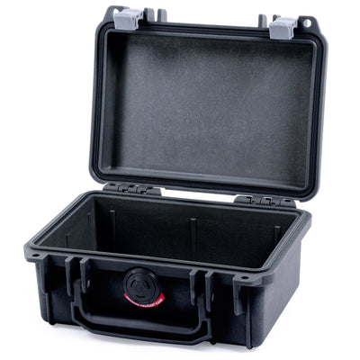 Pelican 1120 Case, Black with Silver Latches None (Case Only) ColorCase 011200-0000-110-180