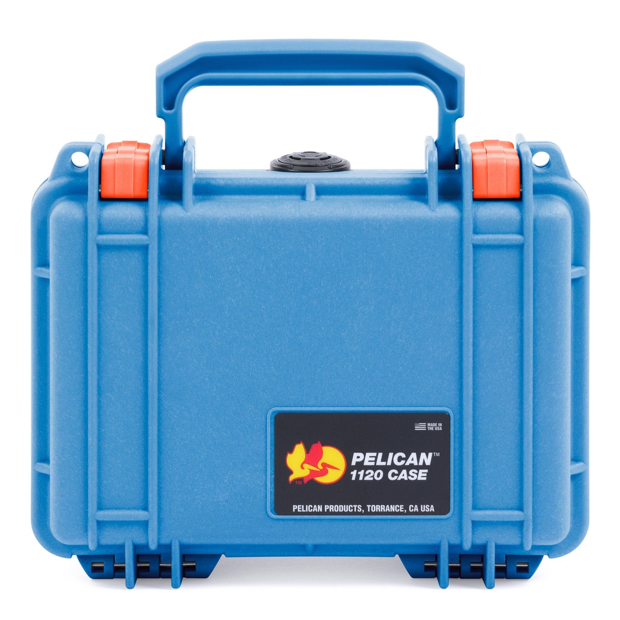 Pelican 1120 Case, Blue with Orange Latches ColorCase 