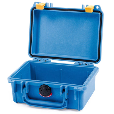 Pelican 1120 Case, Blue with Yellow Latches None (Case Only) ColorCase 011200-0000-120-240