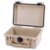 Pelican 1120 Case, Desert Tan with Black Latches None (Case Only) ColorCase 011200-0000-310-110