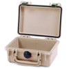 Pelican 1120 Case, Desert Tan with OD Green Latches None (Case Only) ColorCase 011200-0000-310-130