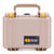 Pelican 1120 Case, Desert Tan with Yellow Latches ColorCase 