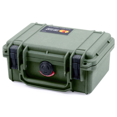 Pelican 1120 Case, OD Green with Black Latches ColorCase