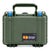 Pelican 1120 Case, OD Green with Blue Latches ColorCase 