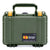 Pelican 1120 Case, OD Green with Yellow Latches ColorCase 