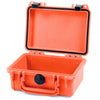 Pelican 1120 Case, Orange with Black Latches None (Case Only) ColorCase 011200-0000-150-110