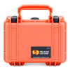 Pelican 1120 Case, Orange with Black Latches ColorCase