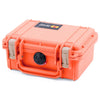 Pelican 1120 Case, Orange with Desert Tan Latches ColorCase