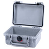 Pelican 1120 Case, Silver with Black Latches None (Case Only) ColorCase 011200-0000-180-110