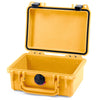 Pelican 1120 Case, Yellow with Black Latches None (Case Only) ColorCase