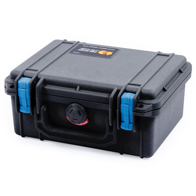 Pelican 1150 Case, Black with Blue Latches ColorCase