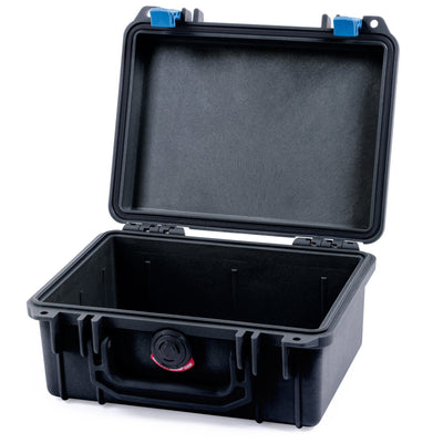 Pelican 1150 Case, Black with Blue Latches None (Case Only) ColorCase 011500-0000-110-120