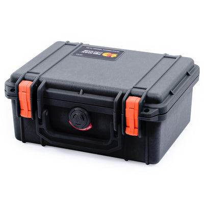 Pelican 1150 Case, Black with Orange Latches ColorCase