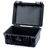 Pelican 1150 Case, Black with Silver Latches None (Case Only) ColorCase