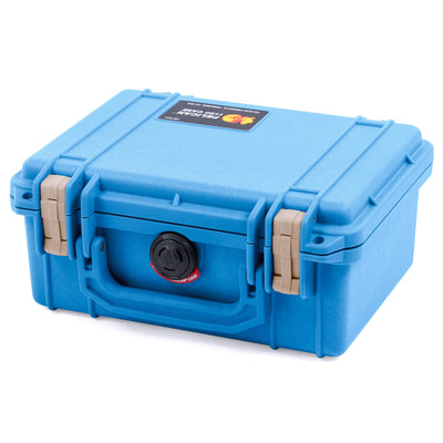 Pelican 1150 Case, Blue with Desert Tan Latches ColorCase