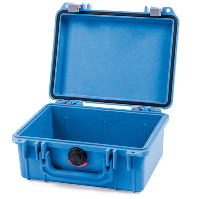 Pelican 1150 Case, Blue with Silver Latches None (Case Only) ColorCase 011500-0000-120-180