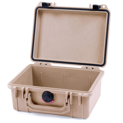 Pelican 1150 Case, Desert Tan with Black Latches None (Case Only) ColorCase 011500-0000-310-110