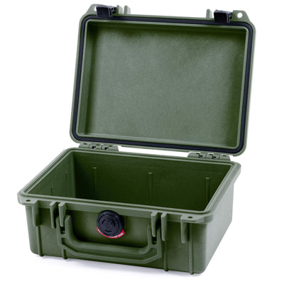 Pelican 1150 Case, OD Green with Black Latches None (Case Only) ColorCase 011500-0000-130-110