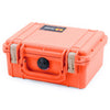 Pelican 1150 Case, Orange with Desert Tan Latches ColorCase
