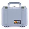 Pelican 1150 Case, Silver with OD Green Latches ColorCase