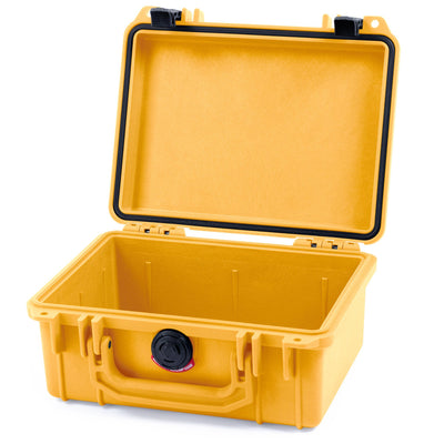 Pelican 1150 Case, Yellow with Black Latches None (Case Only) ColorCase 011500-0000-240-110