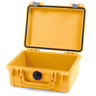 Pelican 1150 Case, Yellow with Silver Latches None (Case Only) ColorCase 011500-0000-240-180