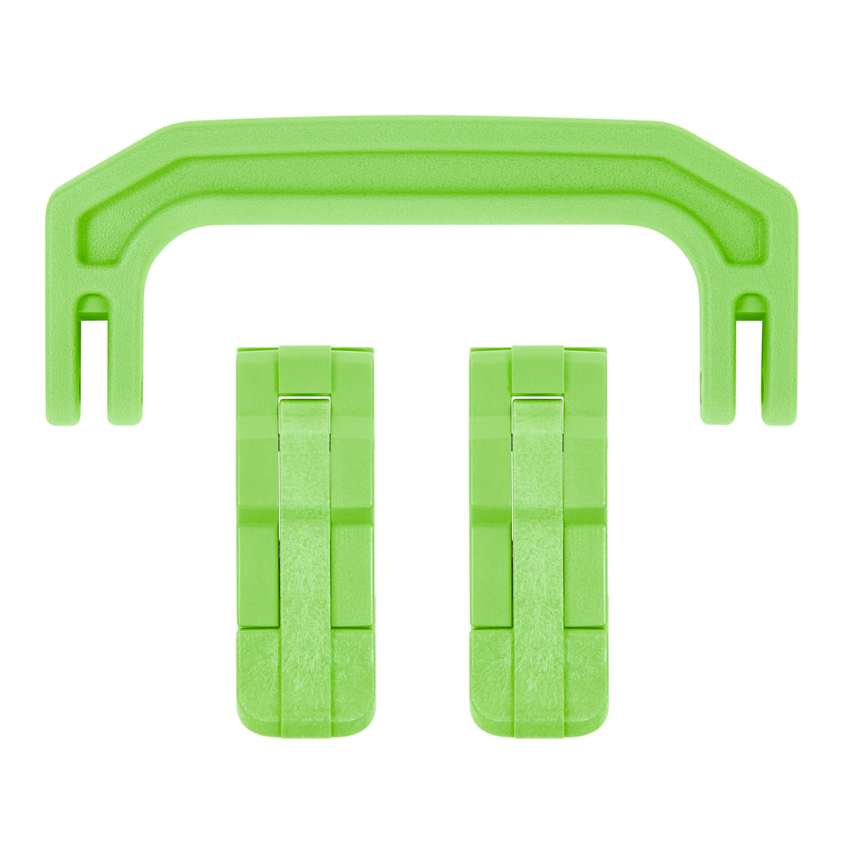 Pelican 1170 Replacement Handle &amp; Latches, Lime Green (Set of 1 Handle, 2 Latches) ColorCase 